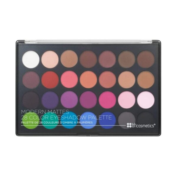 BH Cosmetics Modern Mattes – 28 Color Eyeshadow Palette | Simple.mu